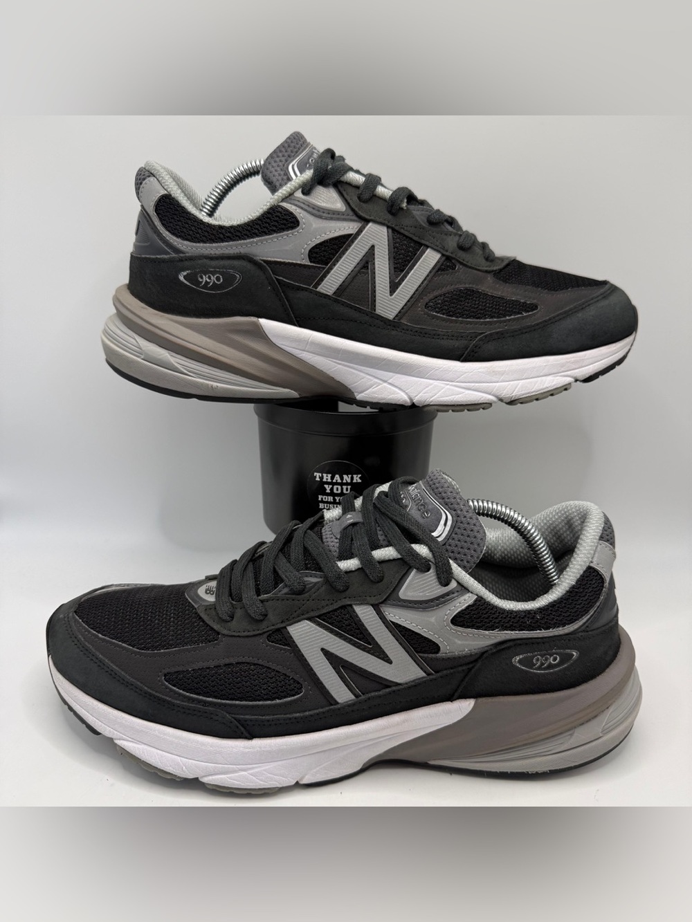 🚫SOLD - NO AVAILABLE New Balance 990v6 Made In USA Black Grey Running